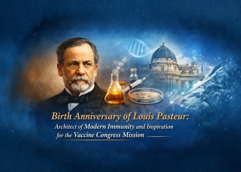 Birth Anniversary of Louis Pasteur, Architect of Modern Immunity and an Inspiration for the Vaccine Congress Mission